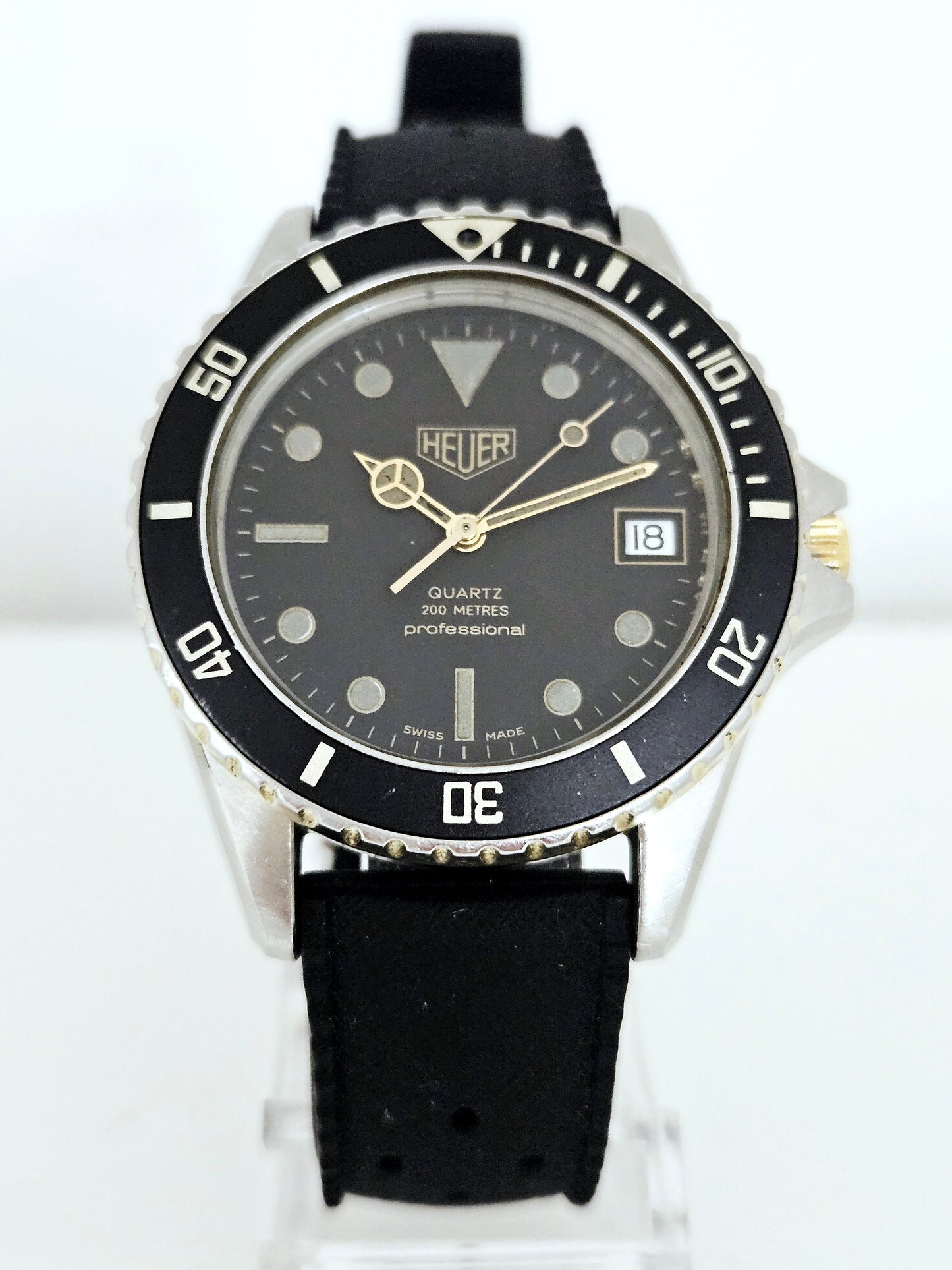 Heuer -Professional Diver - Ref. 980.020 - 200 MT - Pre-Heuer Generation