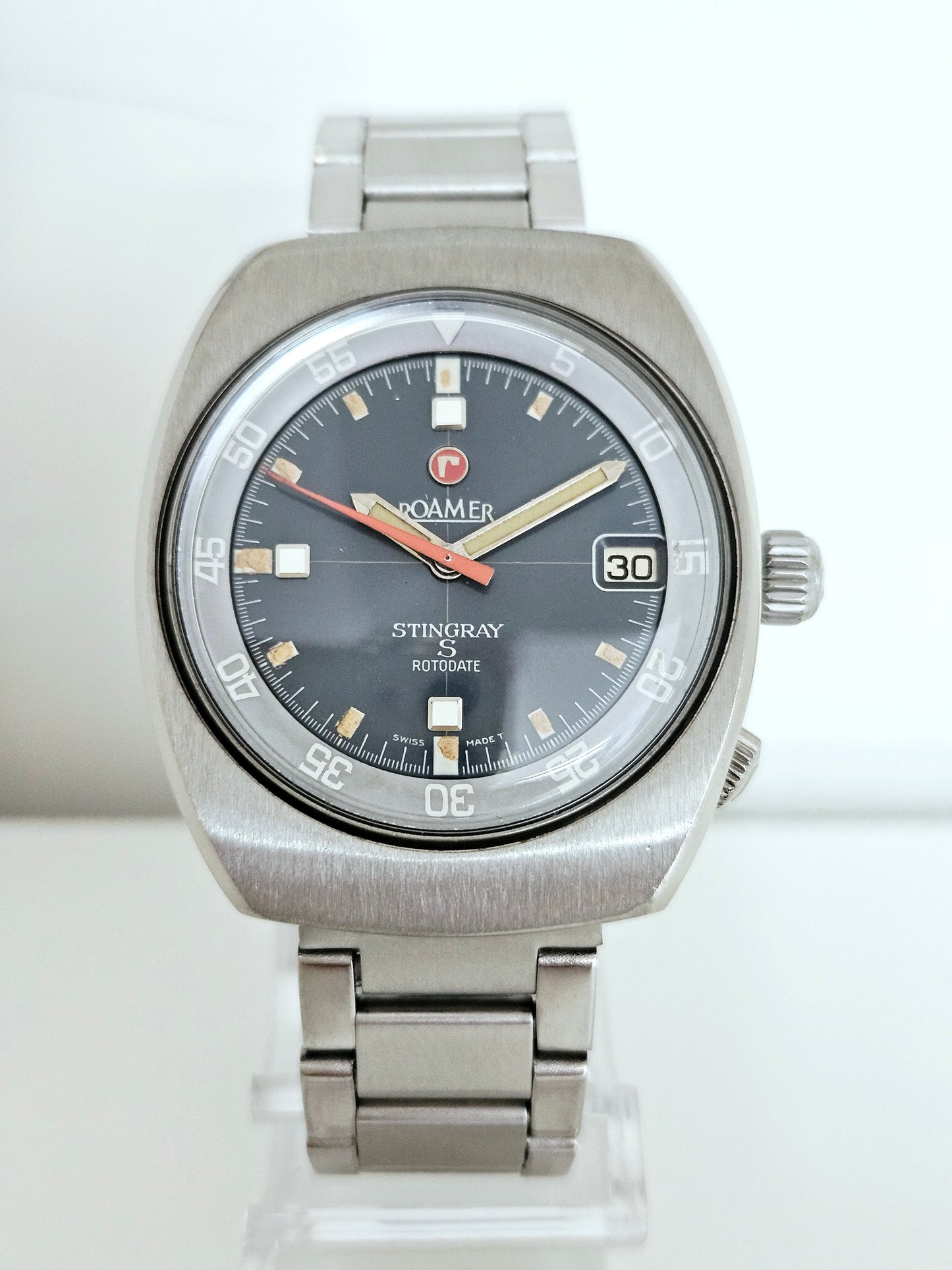 Roamer - Stingray S - Mk1 - Ref. 471-9120.602 - Automatico - Brevet Case - 660Ft - Diver Vintage