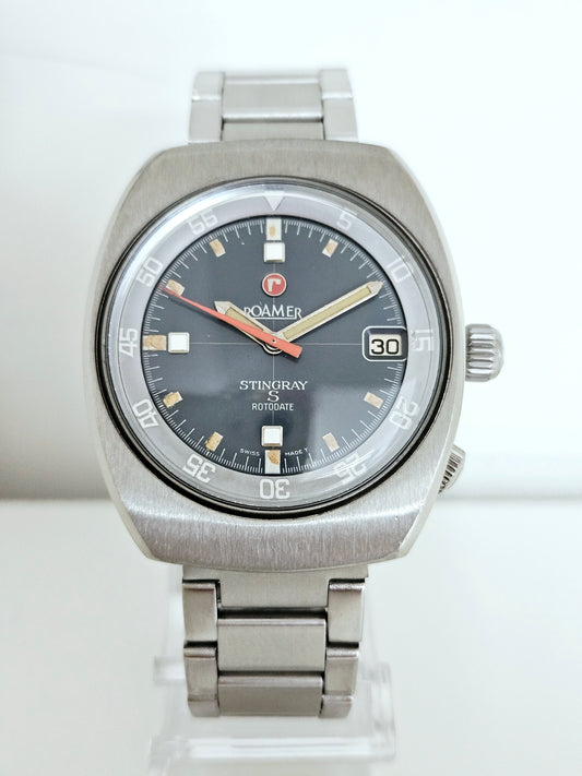 Roamer - Stingray S - Mk1 - Ref. 471-9120.602 - Automatico - Brevet Case - 660Ft - Diver Vintage