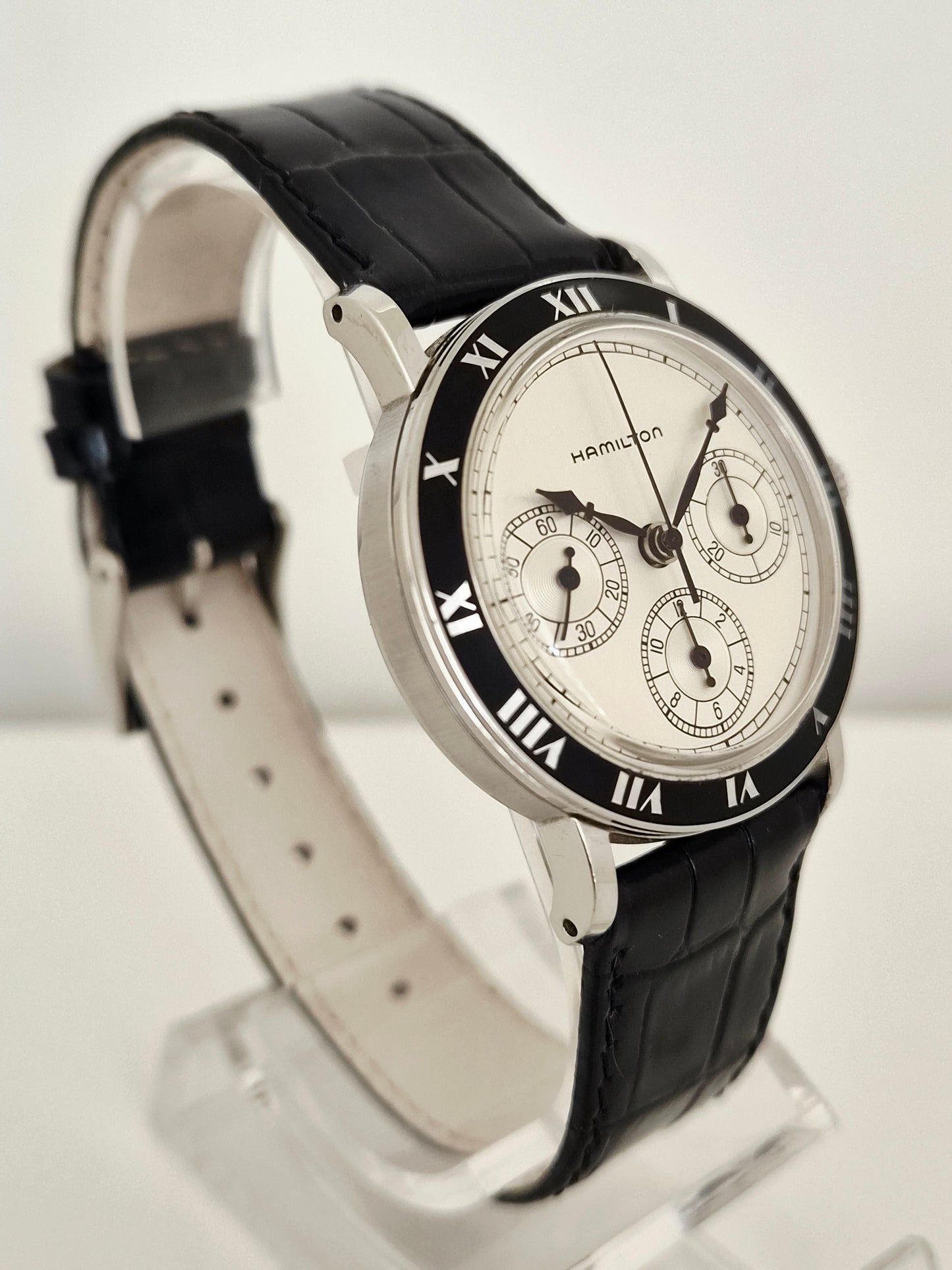 Hamilton - Piping Rock - Lemania Tricompax Chronograph - Art Déco
