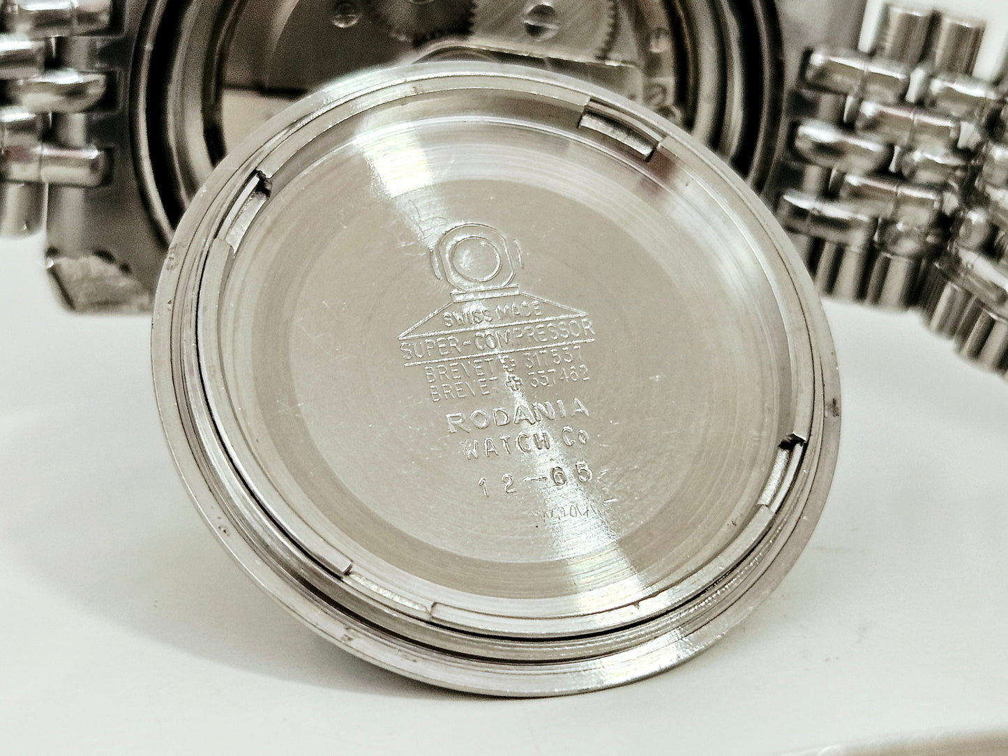 Rodania - Waterman - Super Compressor - Ref. 1875H - BREVET + 317537 / BREVET + 337462