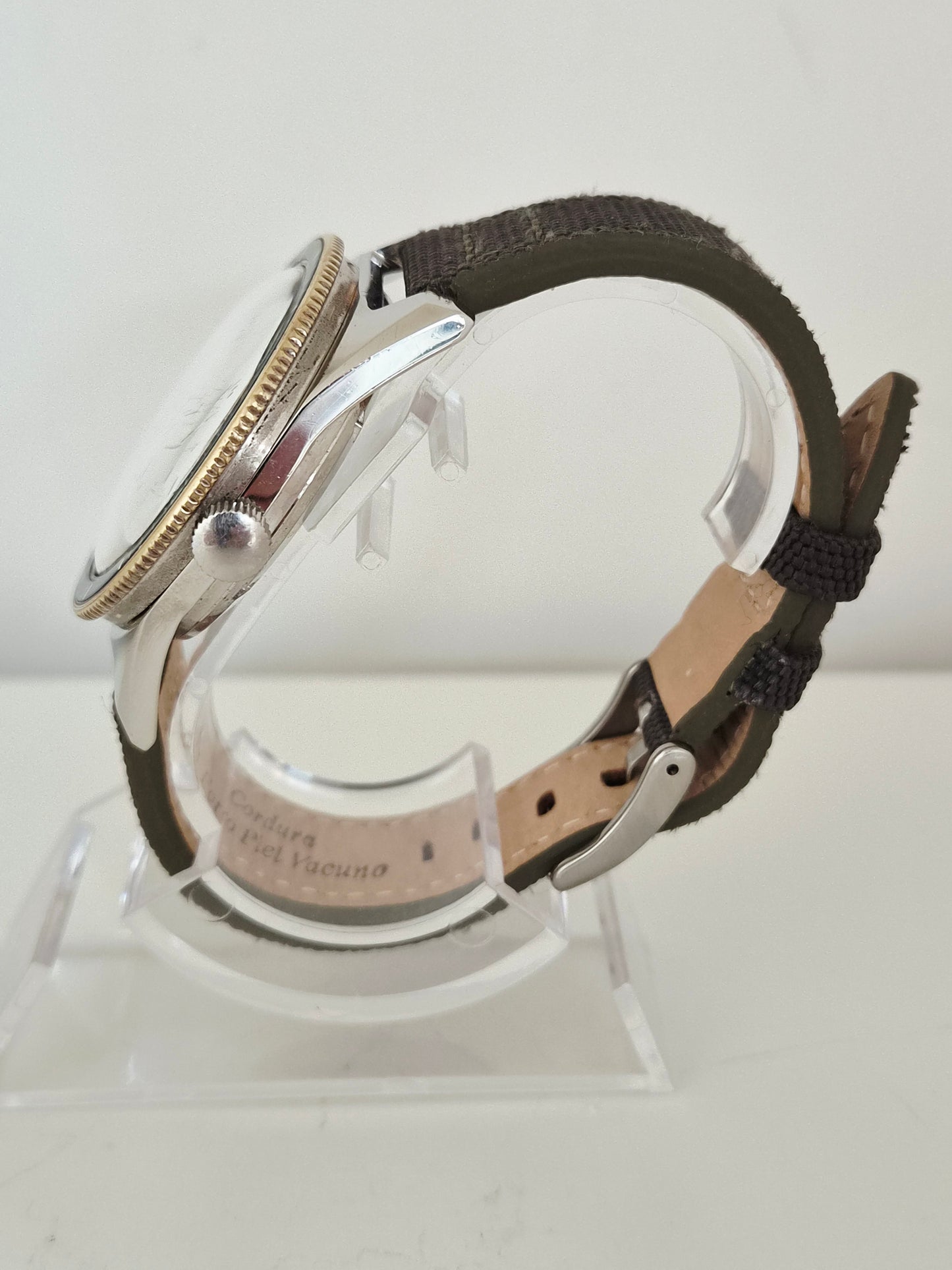 Zephyr - Vintage Diver - Automatico - 20 Atmos - Salazar Mark - Steel Case 39 mm