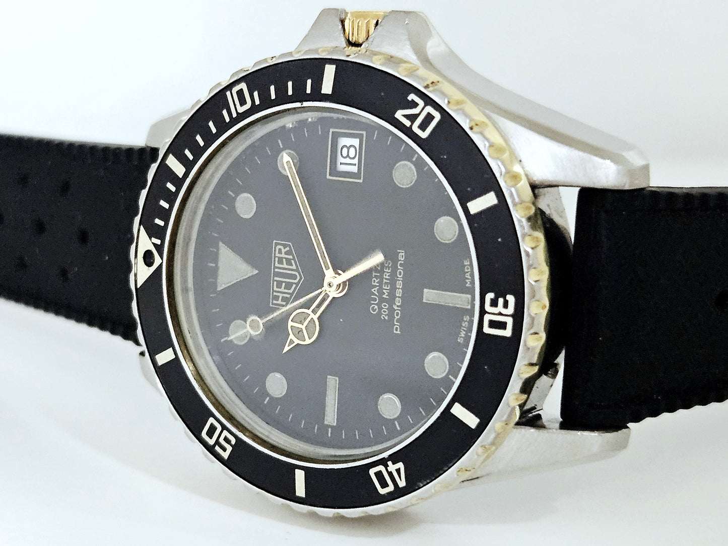 Heuer -Professional Diver - Ref. 980.020 - 200 MT - Pre-Heuer Generation
