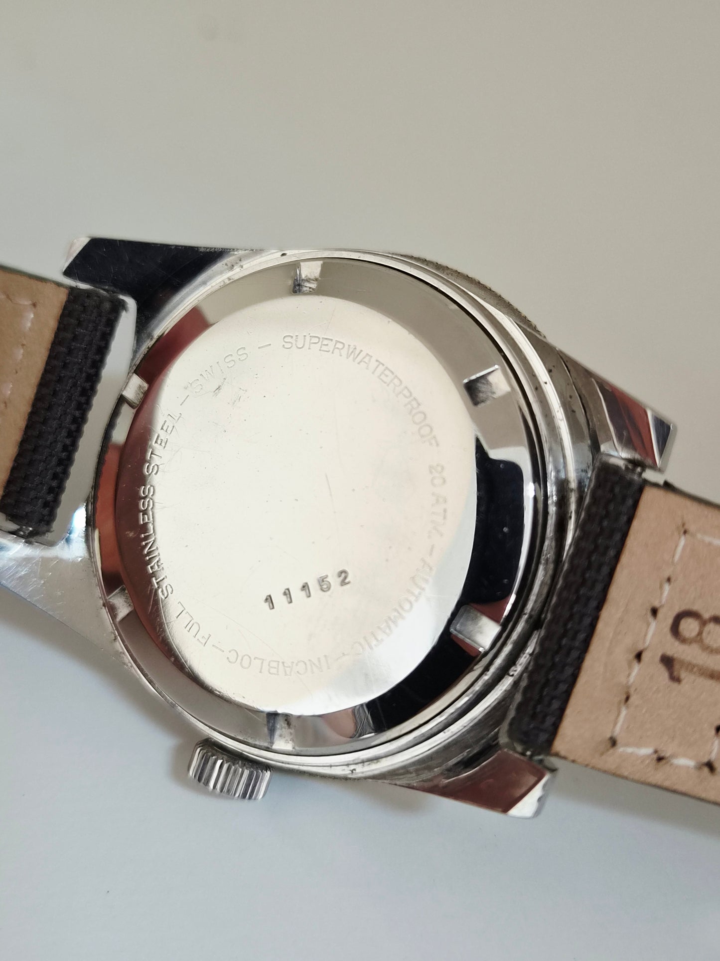 Zephyr - Vintage Diver - Automatico - 20 Atmos - Salazar Mark - Steel Case 39 mm