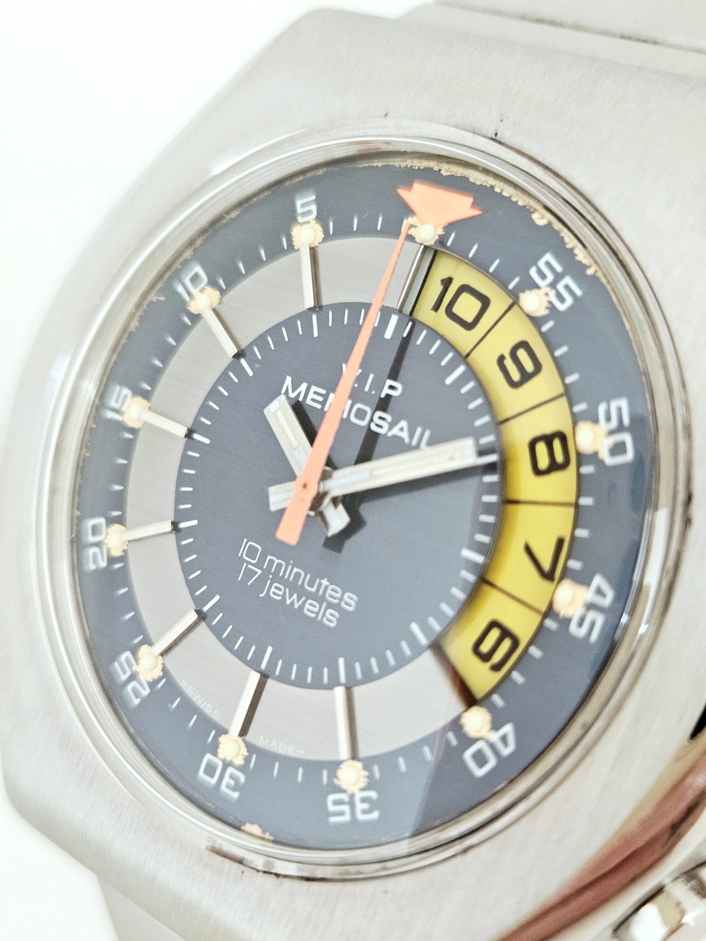 Vip - Memosail - Ref. 4168-1 - Regata Chronograph Watch - All Stainless Steel