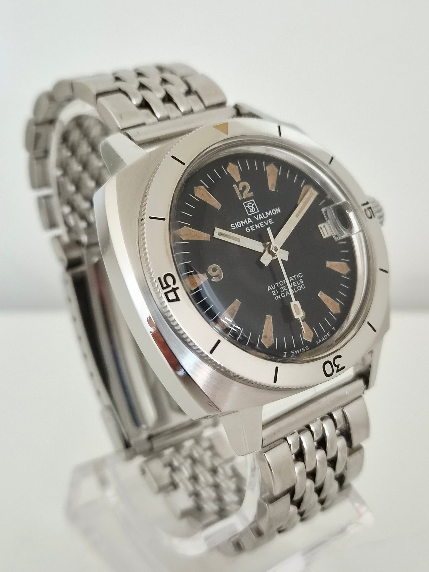 Sigma Valmon Genève- Baby Pam -  Ref. 1199 -  Diver - 600Ft