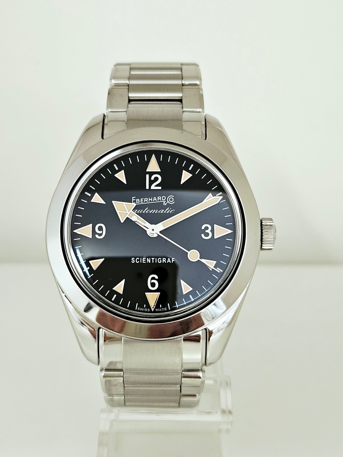 Eberhard & Co. - Scientigraf - Automatic - Ref: 41043.02 CAPS - Full Set