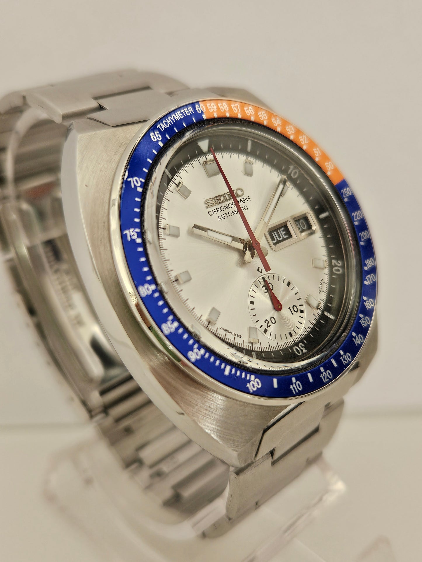 Seiko Pogue - Chronograph - Ref. 6139-6002 - Silver Dial