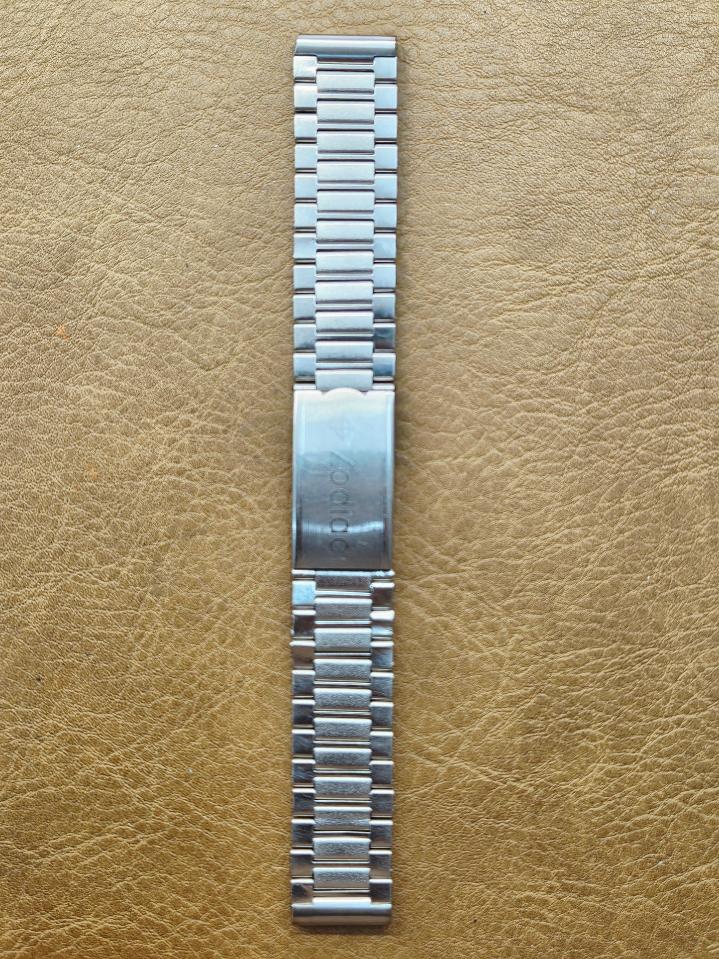 Bracciale Novavit S.A. - NSA x Zodiac - Acciaio Vintage - 18 mm