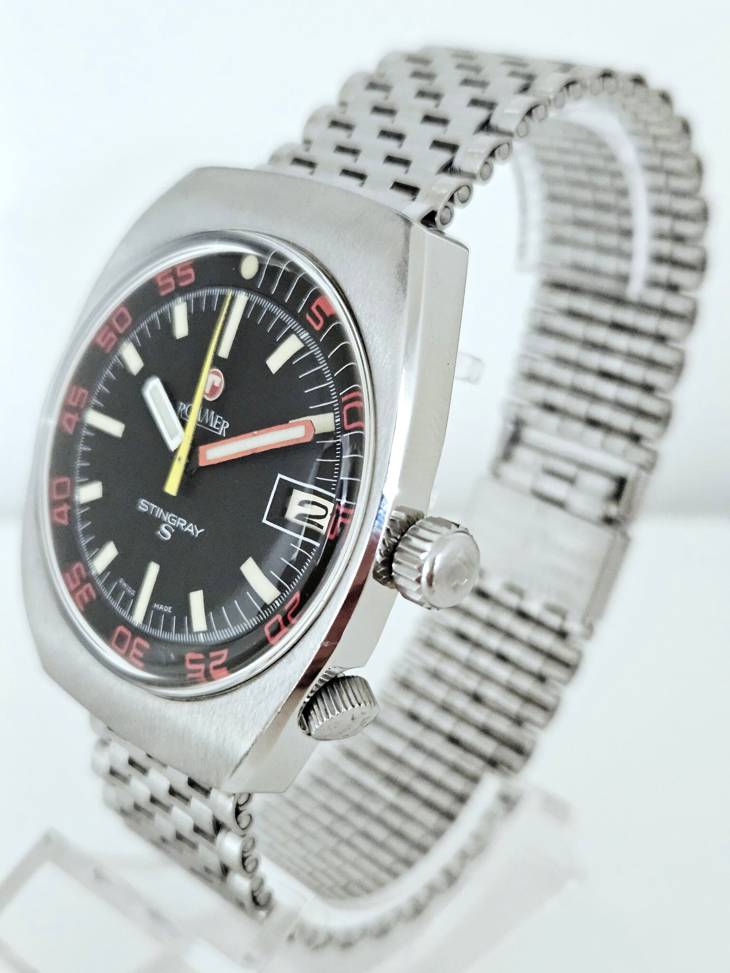 Roamer - Stingray S - Mk1 - Ref. 471-9120.602 - Automatico - Brevet Case - 660Ft - Diver Vintage