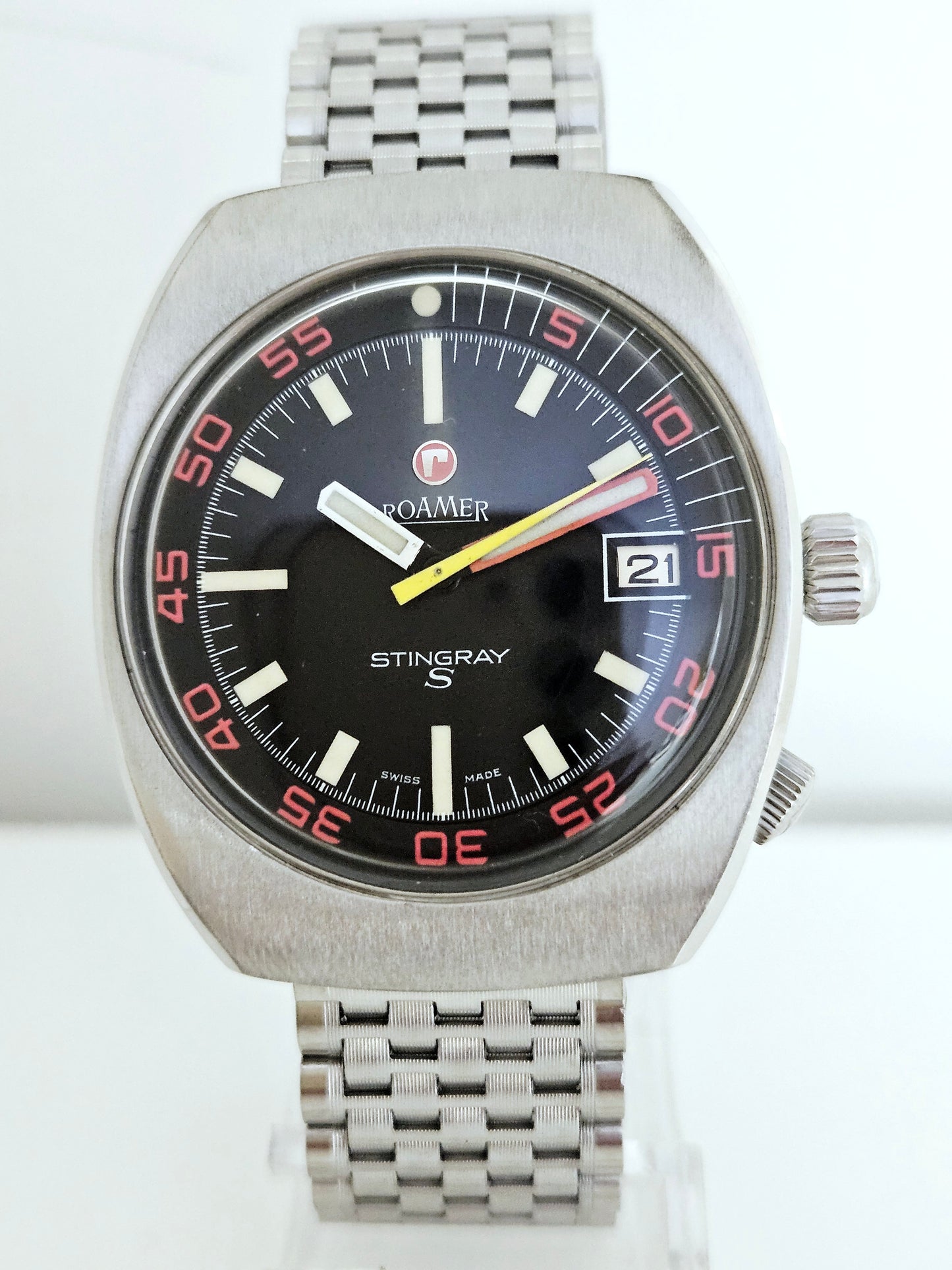 Roamer - Stingray S - Mk1 - Ref. 471-9120.602 - Automatico - Brevet Case - 660Ft - Diver Vintage