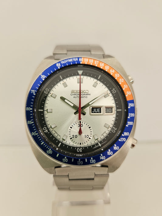 Seiko Pogue - Chronograph - Ref. 6139-6002 - Silver Dial