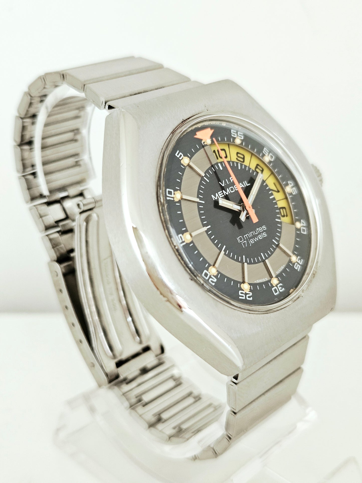 Vip - Memosail - Ref. 4168-1 - Regata Chronograph Watch - All Stainless Steel