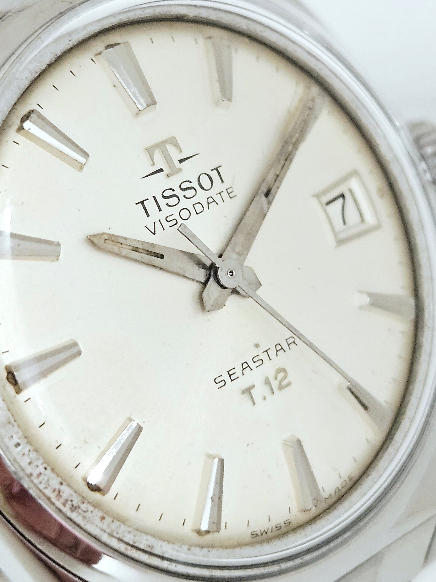 Tissot - Seastar Visodate T-12 - Ref. - 41512/42512-3 - Gay Freres Bracelet