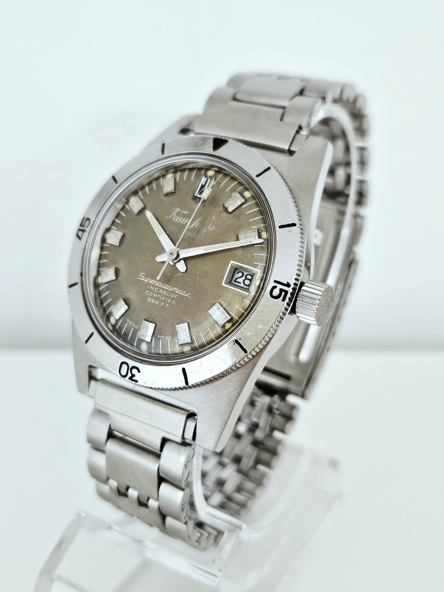 Rare - Triunfo - Mod. Unic-Special - SuperAutomatic - Diver - Aquastar Case