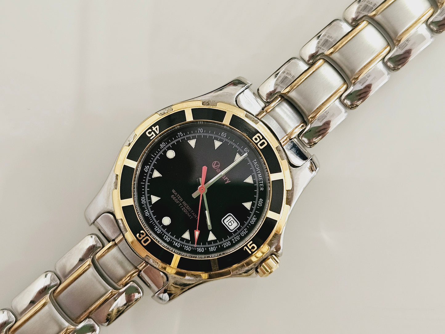 Vagary - Marlin - Gold & Steel - Swiss Mov - Nos Watch - 660Ft