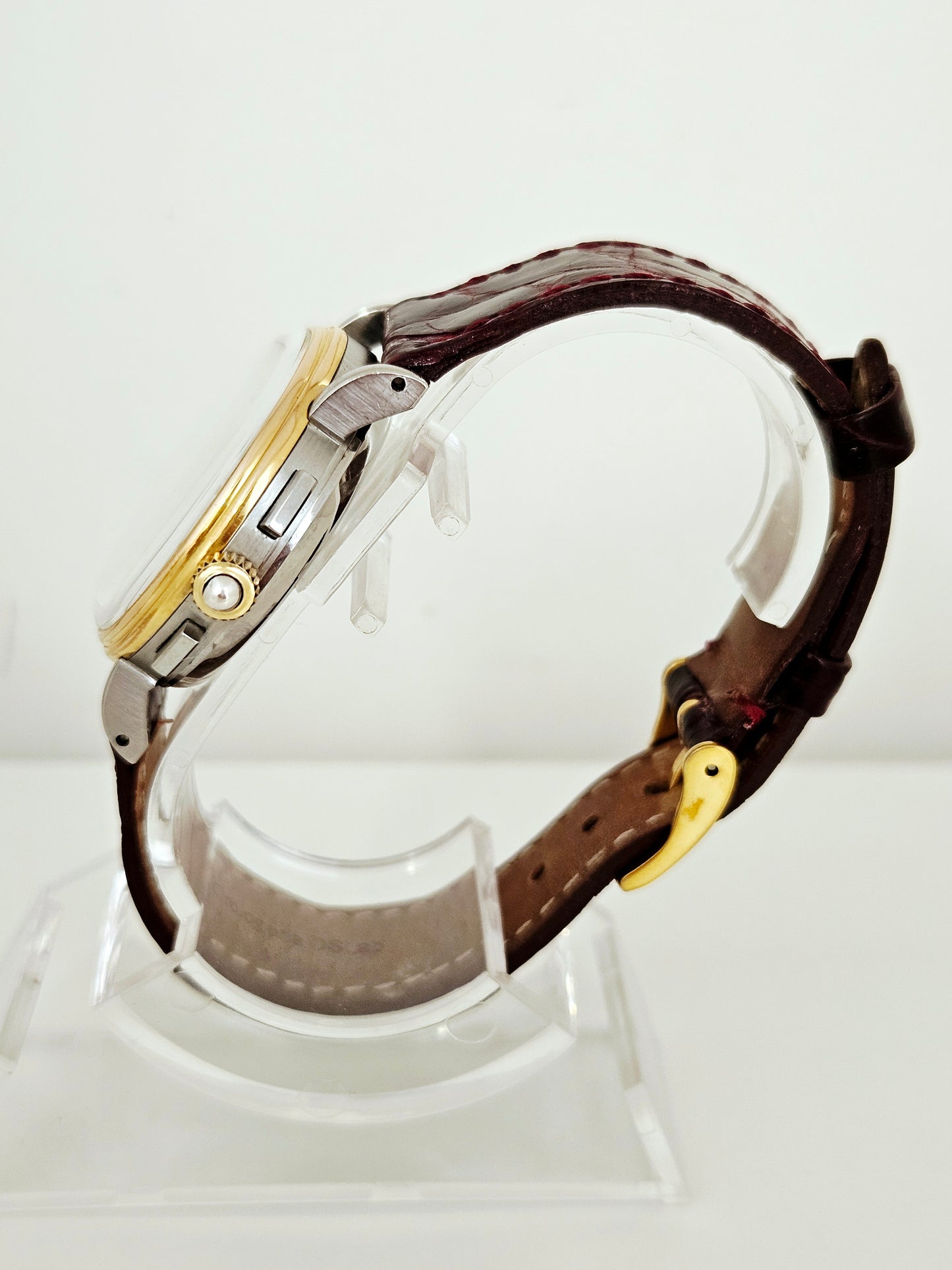 Baume & Mercier - Chronograph Tricompax - Ref. 6101-099 - Acciaio e Oro 18Kt - Set Completo - 1986