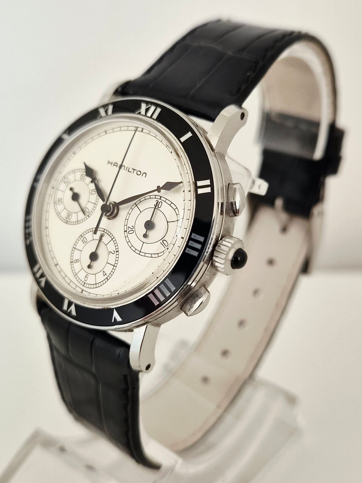 Hamilton - Piping Rock - Lemania Tricompax Chronograph - Art Déco