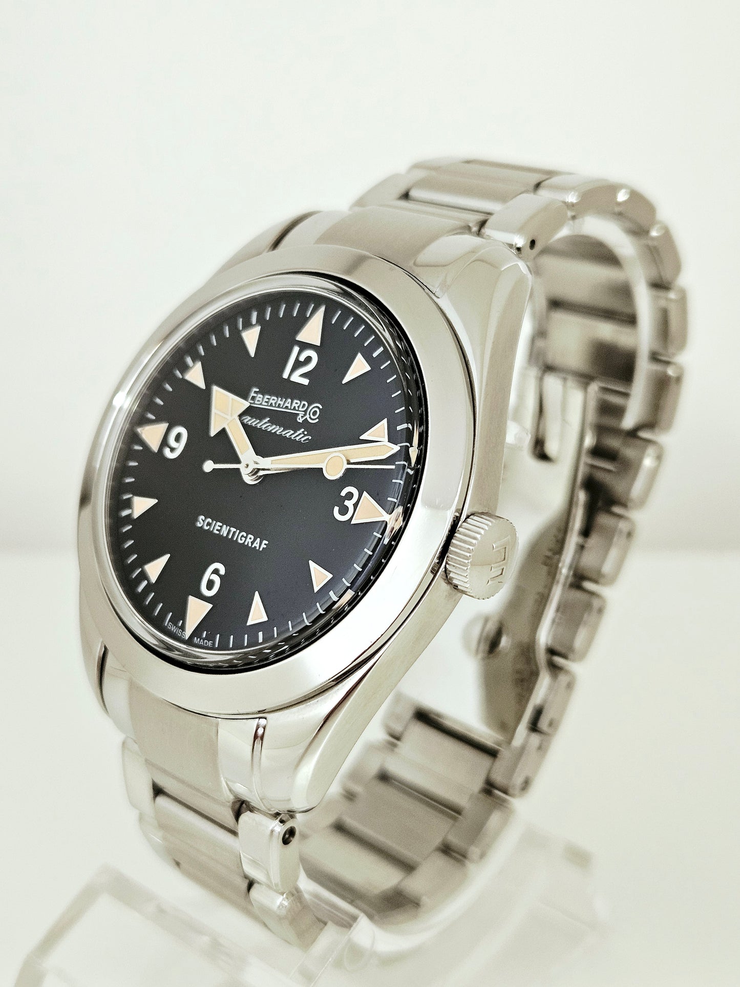 Eberhard & Co. - Scientigraf - Automatic - Ref: 41043.02 CAPS - Full Set