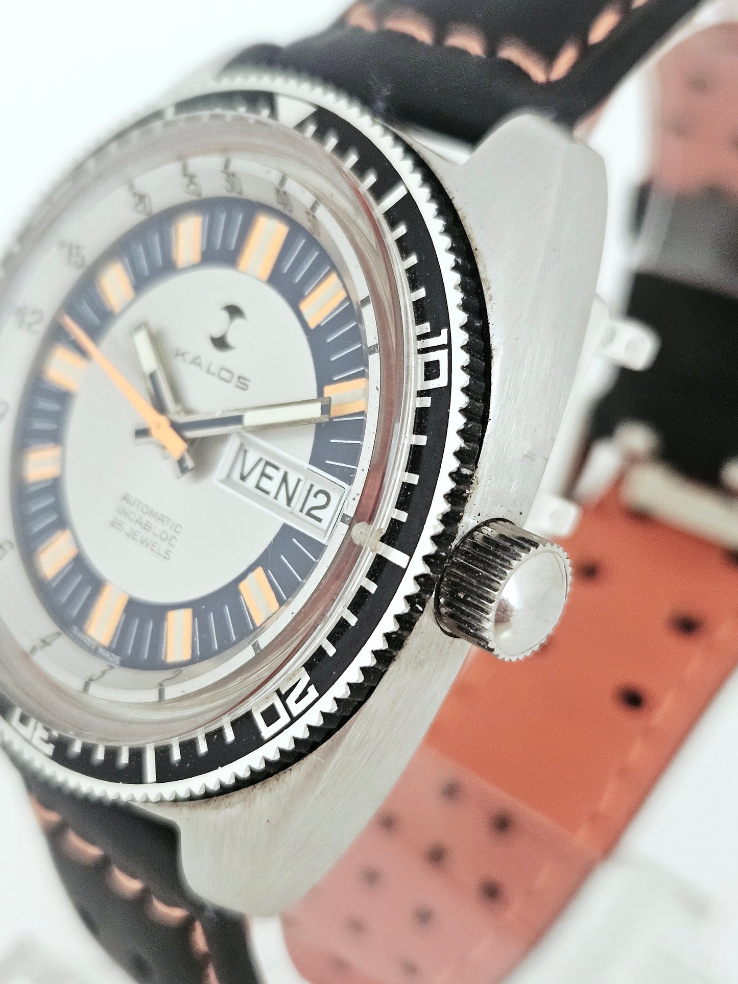 Kalos - Depth Gauge - Vintage Diver -  Automatico - Analogue Depthmeter - Nos Condition